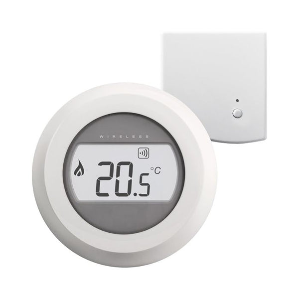 Honeywell Home Round Modulation draadloze thermostaat inclusief RF-module | CVketel.nl