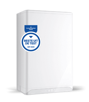 Intergas Xtreme 30 CW4 CV-ketel met Beste uit de Test Consumentenbond sticker